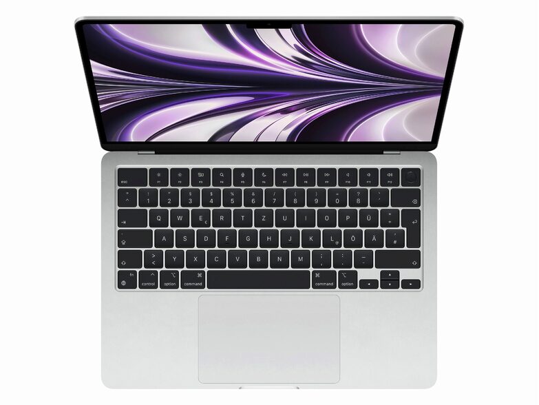Apple MacBook Air Ret. 13", M2 8C CPU, 24 GB RAM, 2 TB SSD, 70 W, space grau